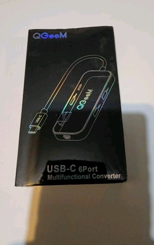 QGeeM 6-in-1 Multifunctional Converter Hub