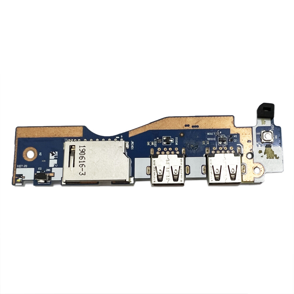 New For Lenovo Ideapad 5-15ITL05 USB SD Card Rearder Power Board 5C50S25126