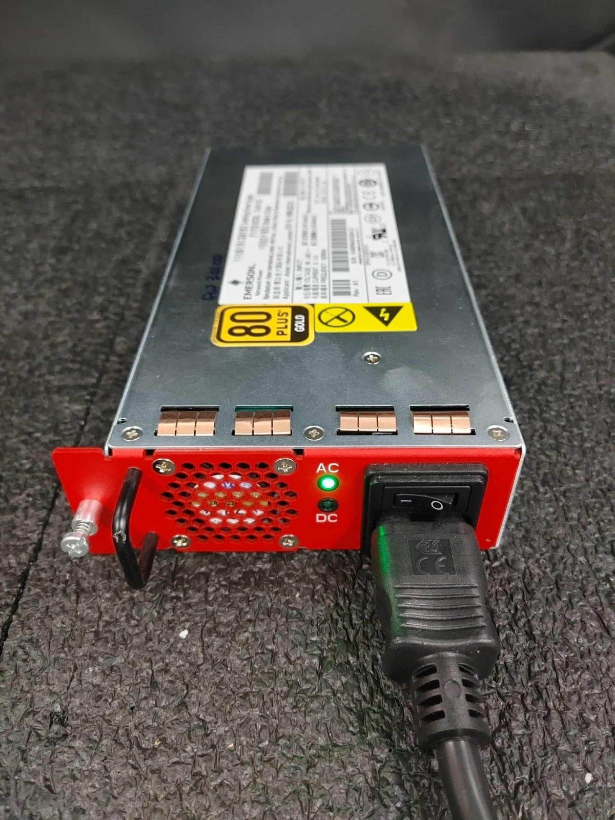 F5 Emerson PWR-0227-01 73-610-125 400W Switching Power Supply 80 Gold Plus