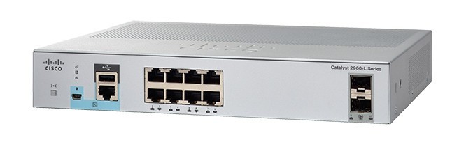 CISCO WS-C2960L-8PS-LL 8 PORT GIGABIT ETHERNET SWITCH CATALYST 2960-L