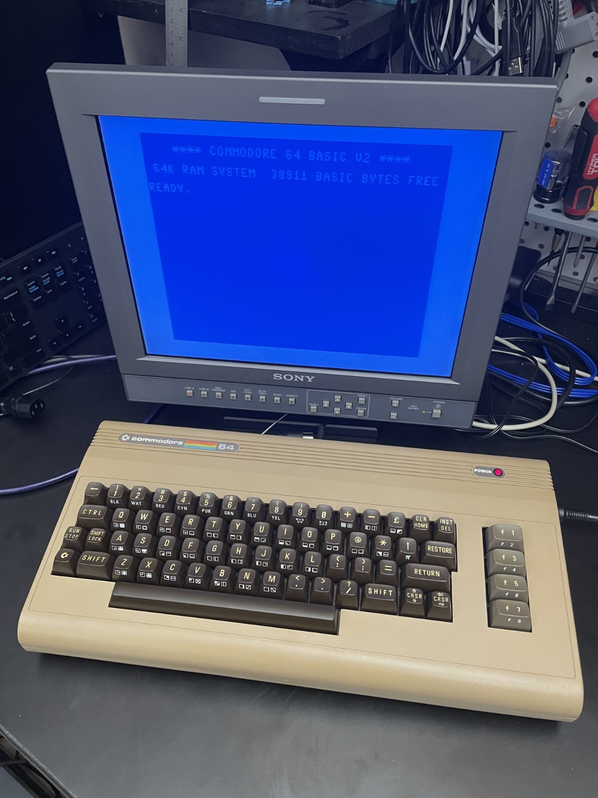 Commodore 64 C64 Breadbin Computer System Refurbished