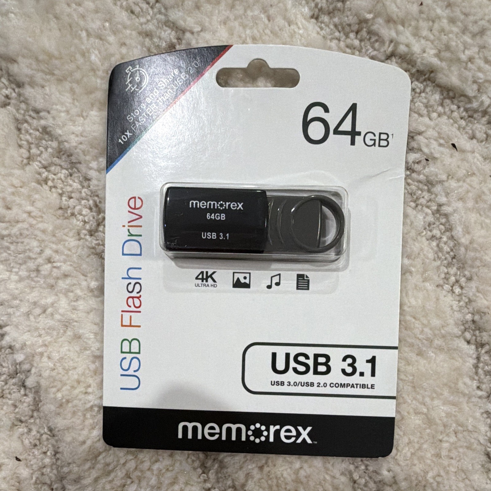 Memorex 64GB USB 3.1