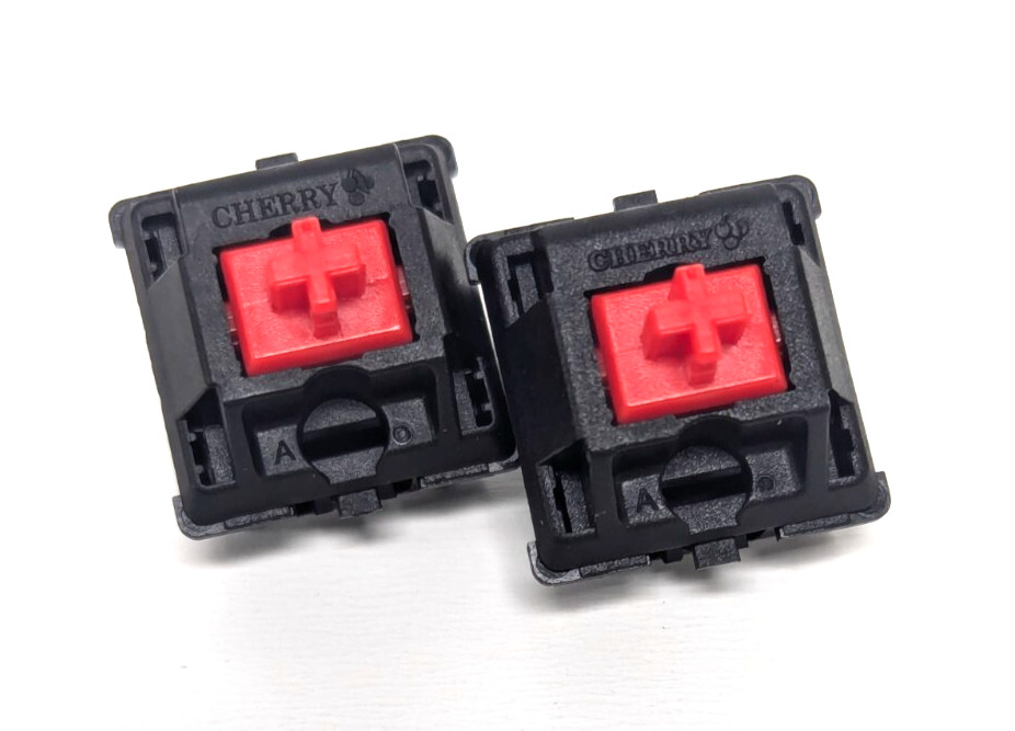 DROP ROBO Cherry MX Red  3 Pin Mechanical Keyboard Switch Linear RGB 49pcs