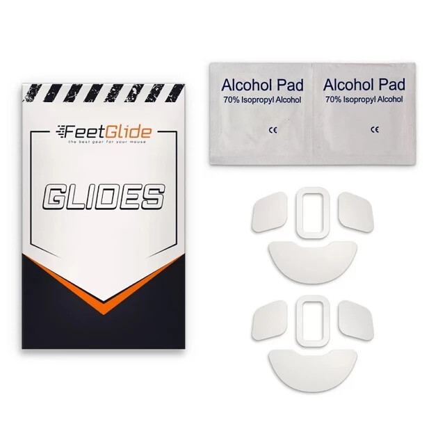 FeetGlide Skates for Razer Pro Click Mini Replacement Mouse Feet PTFE