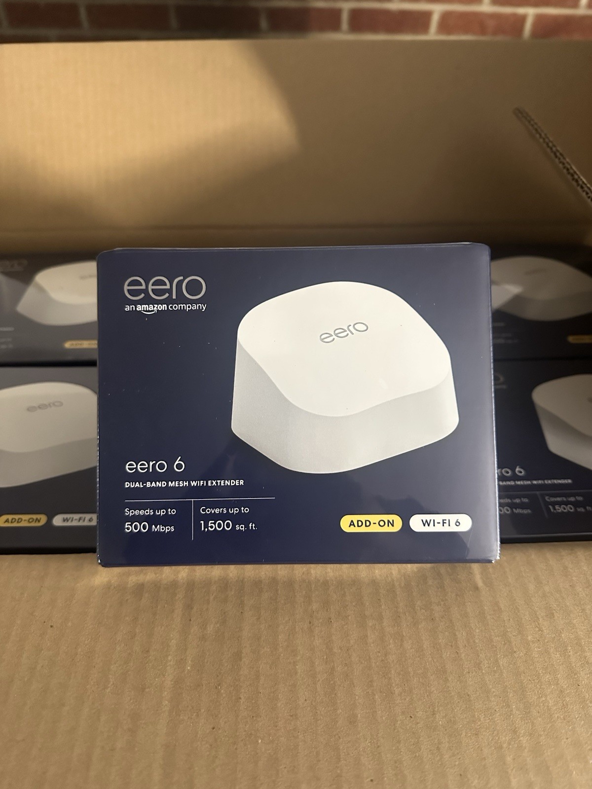 EERO 6TH GEN mesh wifi add-on extender - Add up to 1,500 sq. ft.