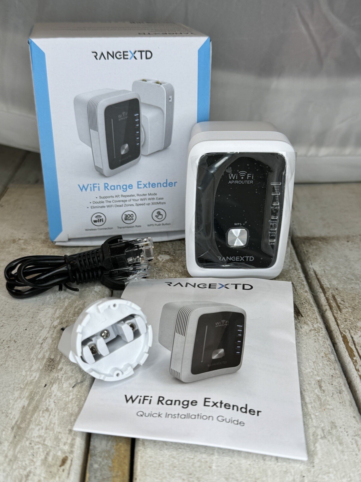 NEW Range XTD WiFi Range Extender 300 Mbps Access Point Router Repeater RangeXTD