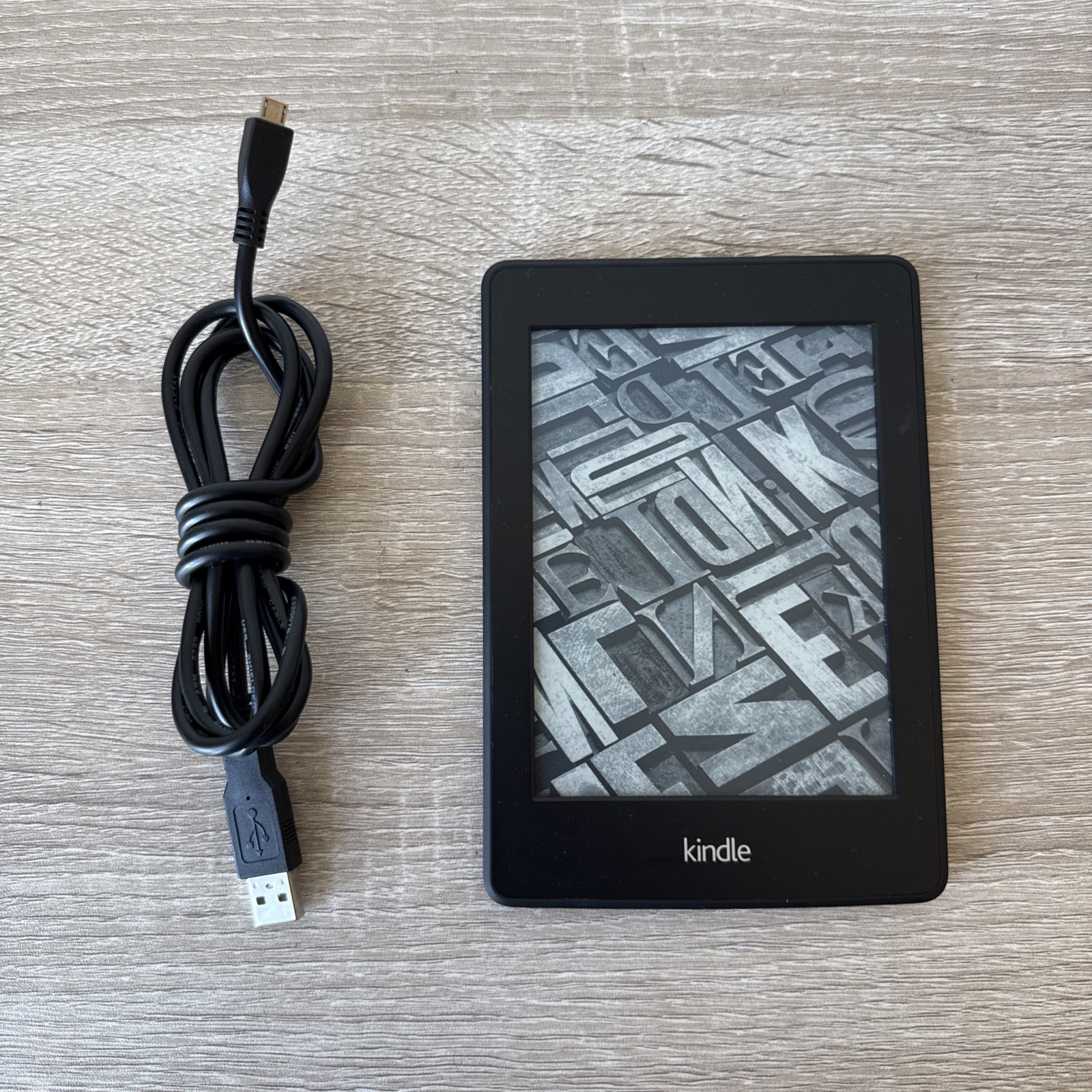 Amazon Kindle Paperwhite 7th Gen 4GB Wi-Fi 6in E-Reader Black DP75SDI