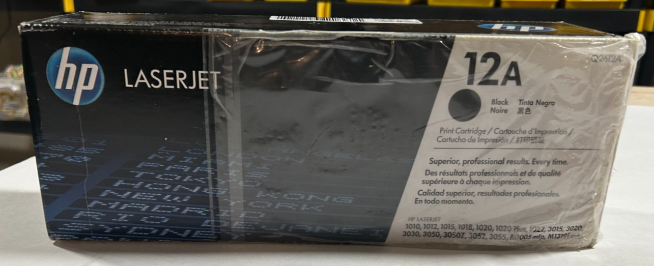 HP Q2612A Black Toner Cartridge | OEM NEW