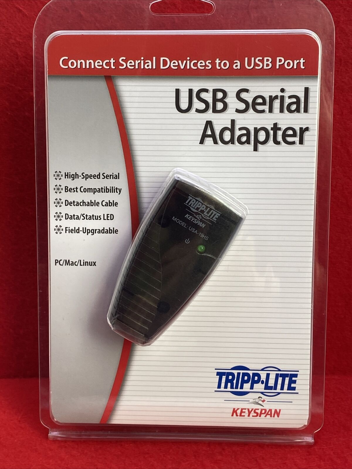 TRIPP-LITE KEYSPAN USA-19HS (USB SERIAL ADAPTER) NEW