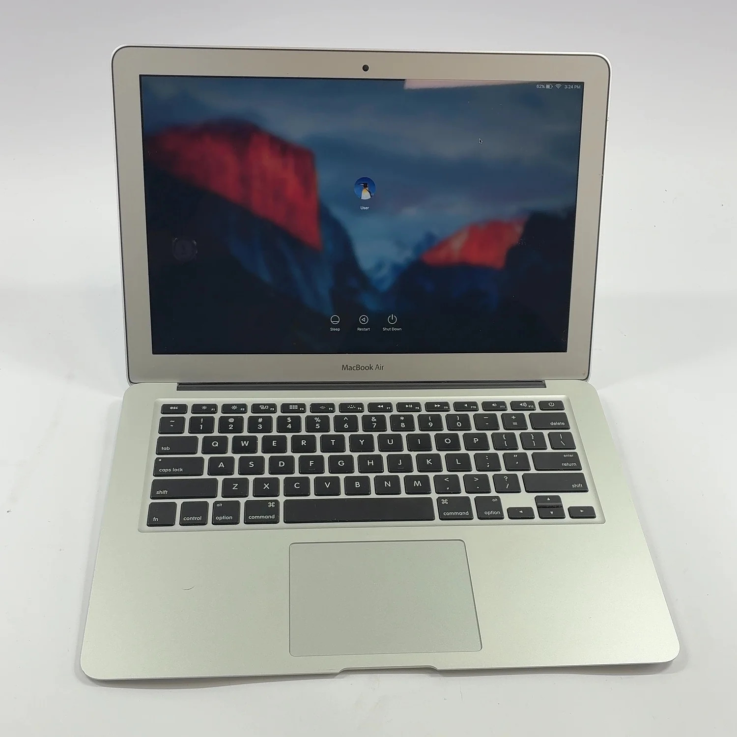 2015 Apple MacBook Air 13.3" i5 1.6GHz 8GB RAM 128GB Silver A1466
