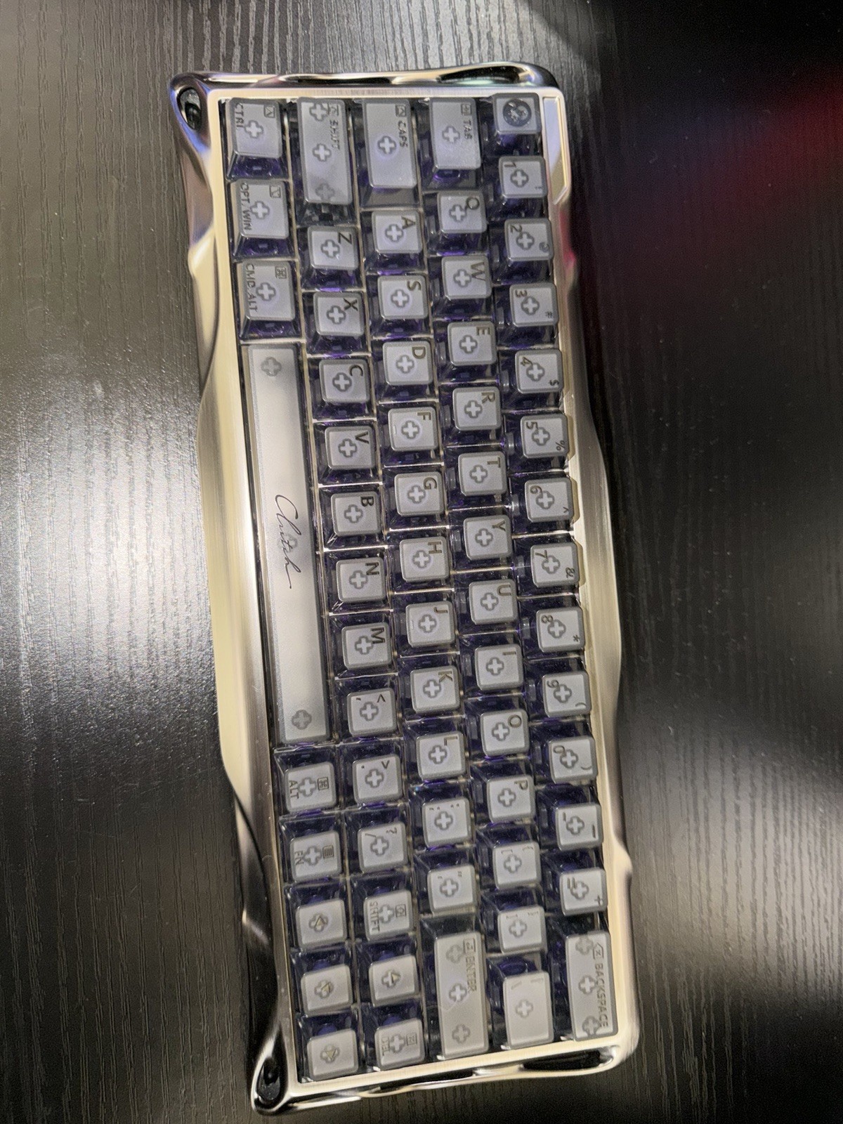 Gravastar Mercury V60 Pro - Gunmetal Keyboard