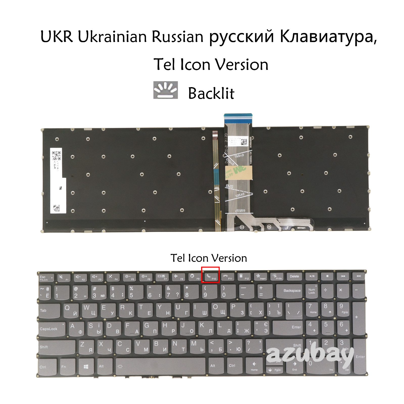 New Laptop Keyboard For Lenovo V15 G4 AMN, V15 G4 IAN, V15 G4 IRU, PR5SB Backlit