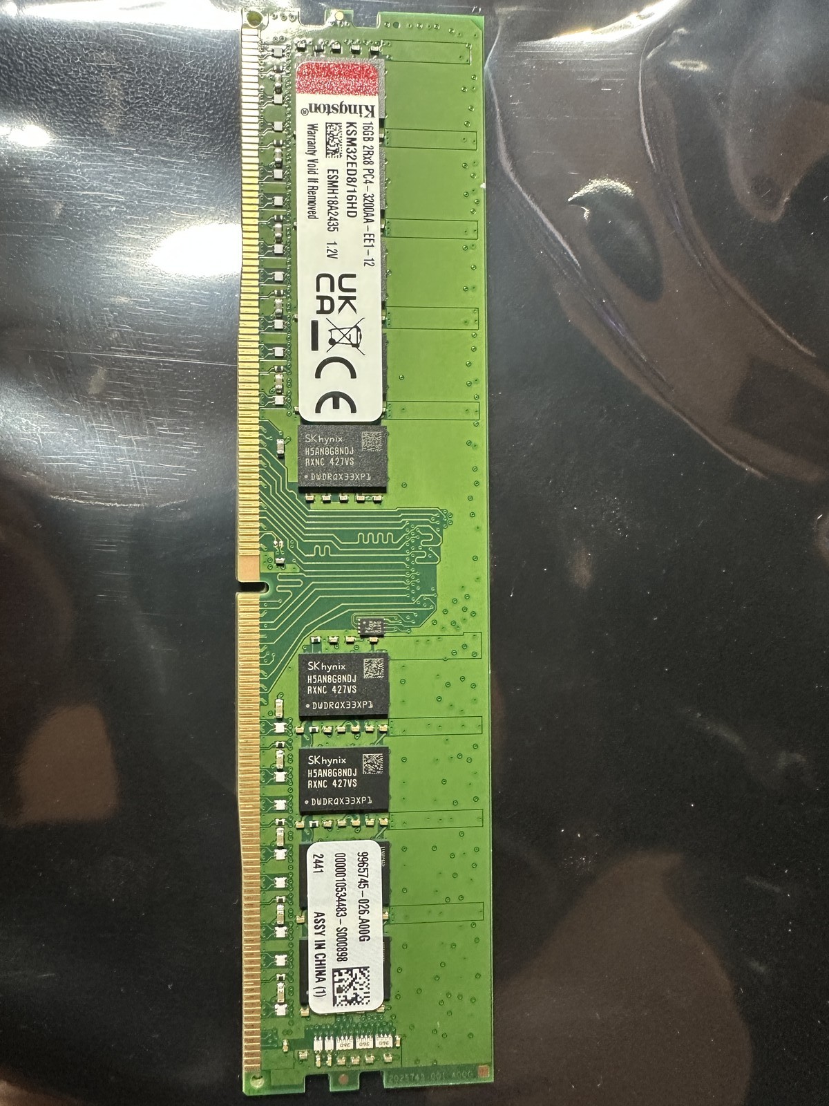Kingston KSM32ED8/16HD 16GB DDR4-3200 ECC UDIMM 2Rx8 Server Premier PC4-25600