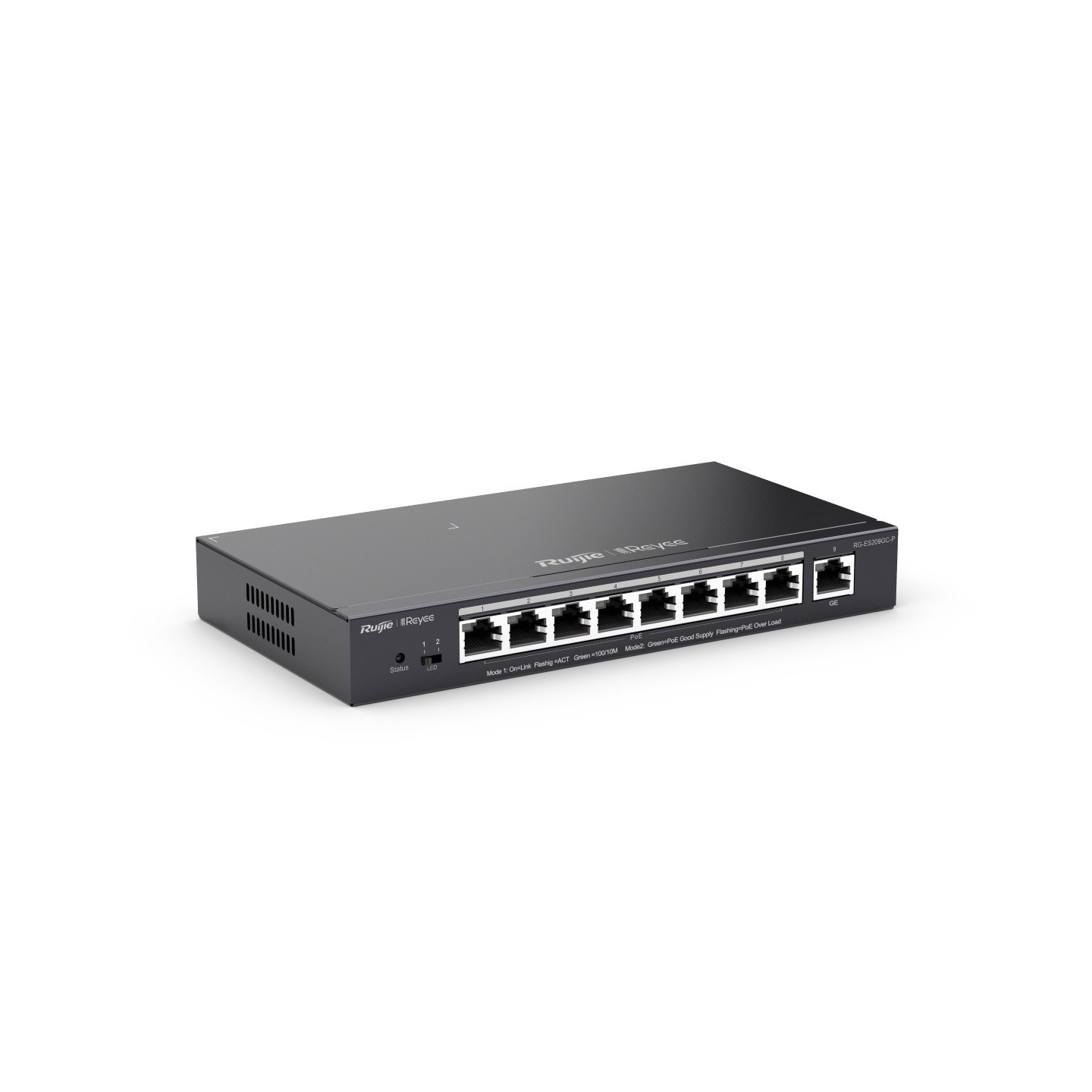 Reyee by Ruijie RG-ES209GC-P 9-Port Gigabit Smart Cloud Managed PoE Switch