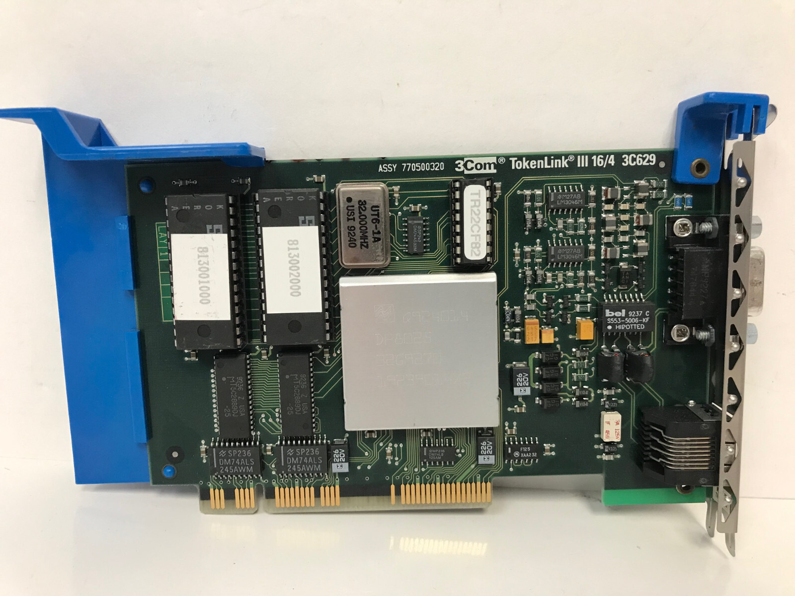 3COM 3C629 TOKENLINK III 16/4 MCA MICRO CHANNEL TOKEN RING ADAPTER WITH WARRANTY