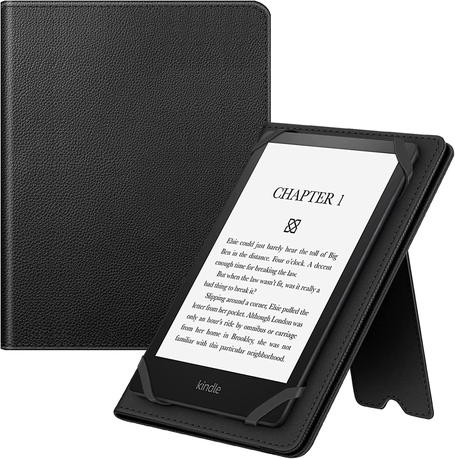 Universal Case Stand Cover with Hand Strap for 6 -7 Inch eReader