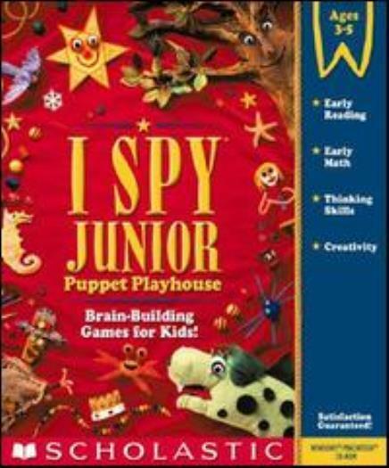 I Spy Junior Puppet Playhouse PC MAC CD kids brain hidden object picture game