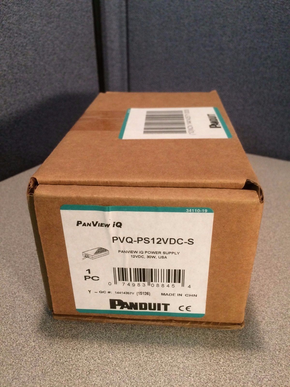NEW Panduit PanView iQ 12V DC 30W Power Supply PVQ-PS12VDC-S