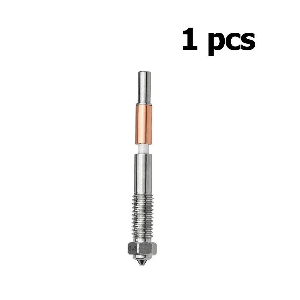 Hardened Steel Ceramic Bimetal Nozzle Compatible with QIDI Q2/Q2 Combo 3DPrinter