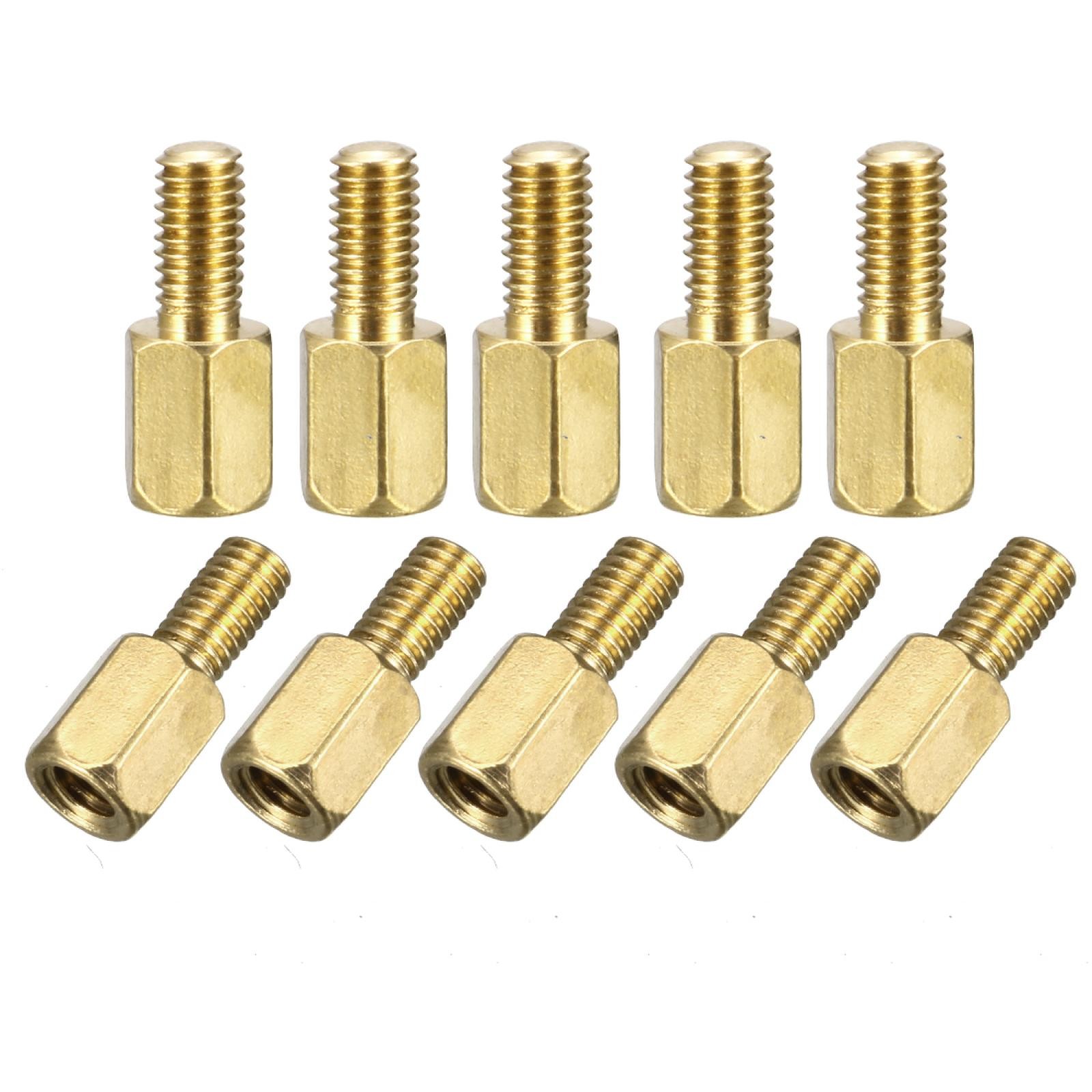 50 Pcs M3 Male x M3 Female Hex Head PCB Standoffs Spacers 12mm Length