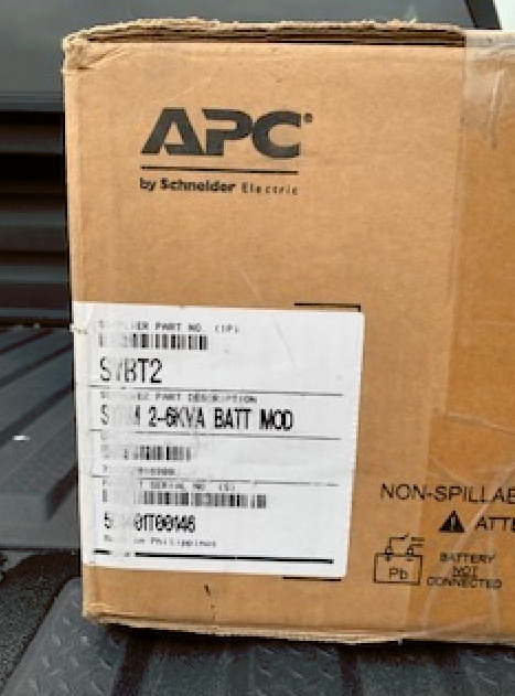 Apc SYBT2 UPS Symmetra 2U 2-6kVA Battery Module - Beige Brown Box