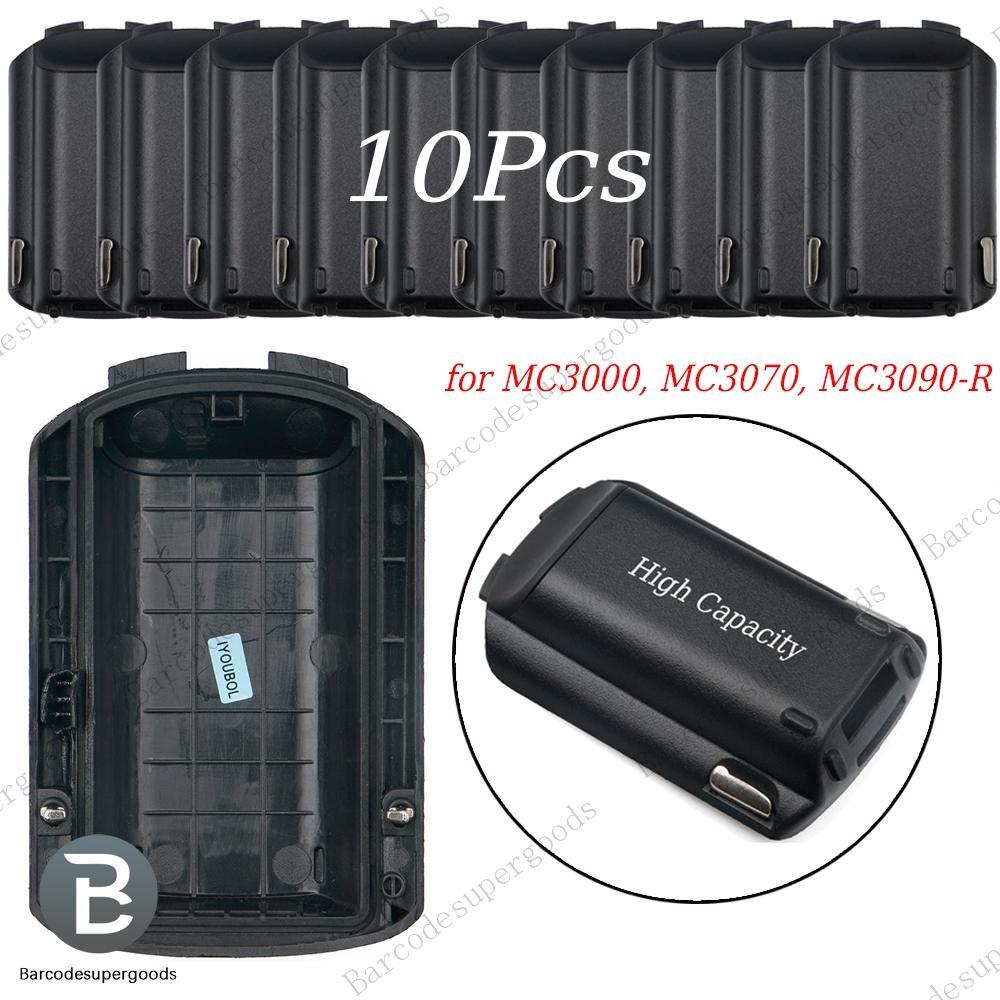 10Pcs Battery Cover High Capacity Replacement for Zebra for MC3000