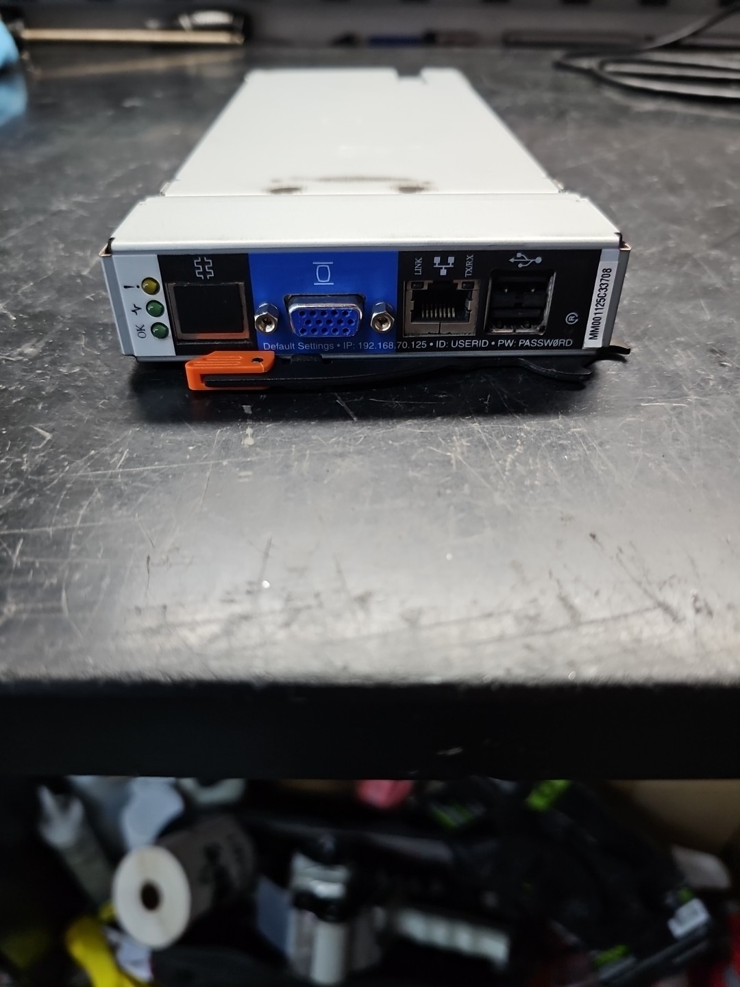Lenovo /IBM BladeCenter KVM/Advanced Management Module FRU 39Y9661