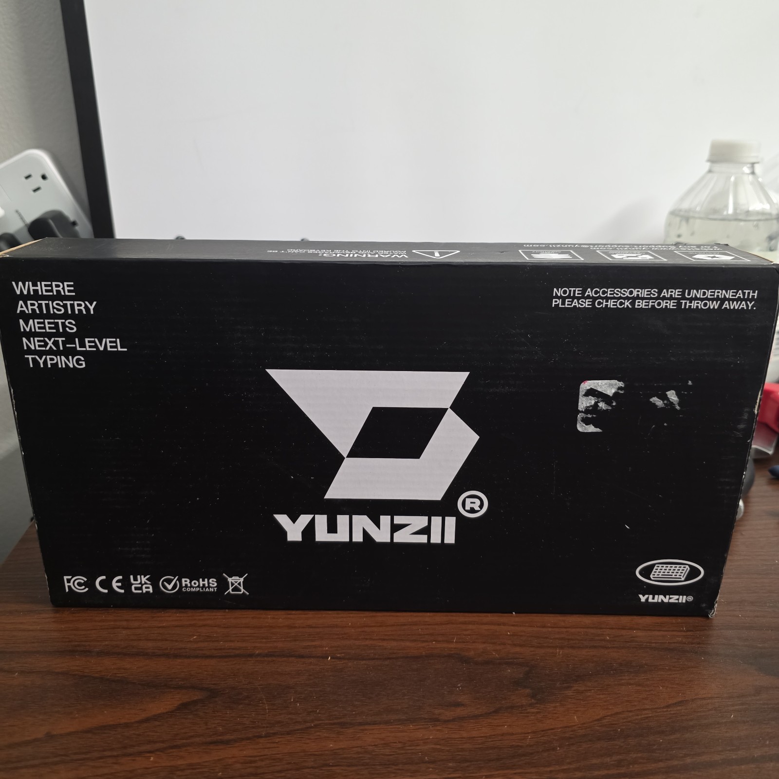 YUNZII YZ75 75% Hot Swappable Wireless Gaming Mechanical Keyboard, BT 5.0, 2.4G