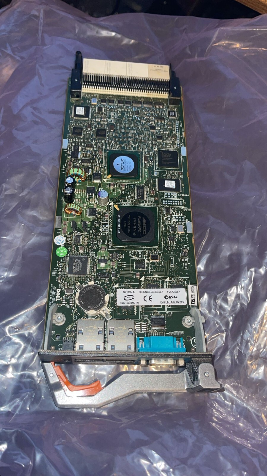 Dell PowerEdge M1000E Blade Controller Board DP/N N551H with J822F 2GB SD card