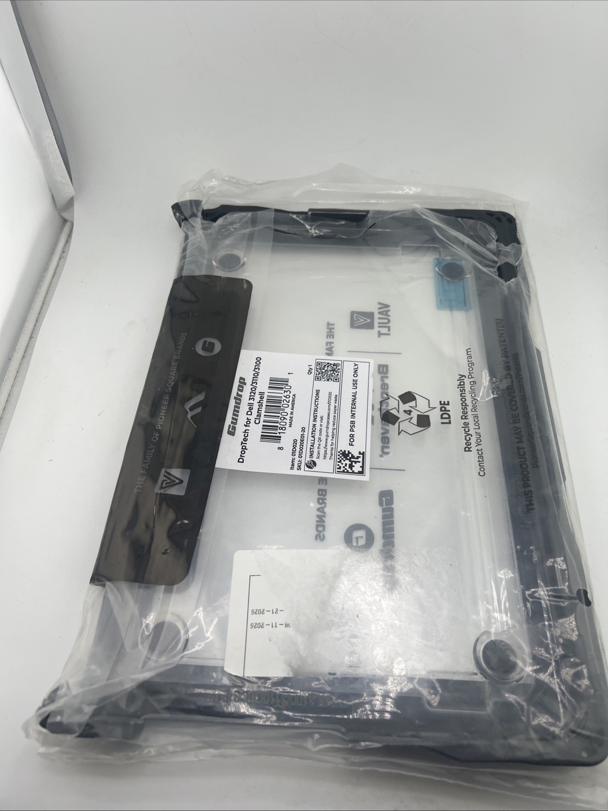 Gumdrop Droptech For Dell 3120/3110/3100 Chromebook Clamshell New