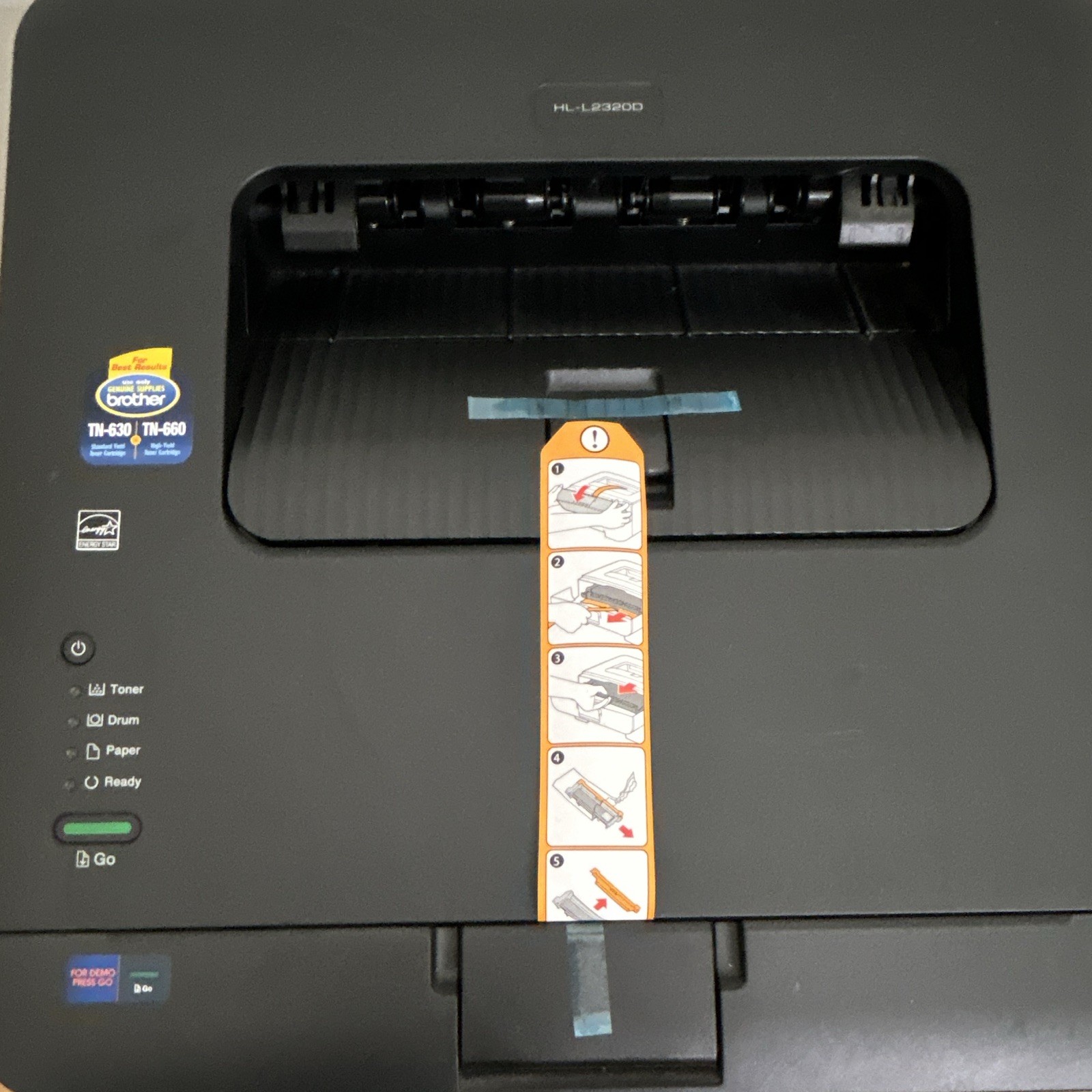 Brother HL-L2320D Laser B&W Monochrome Duplex USB 30ppm 2400x600 32MB