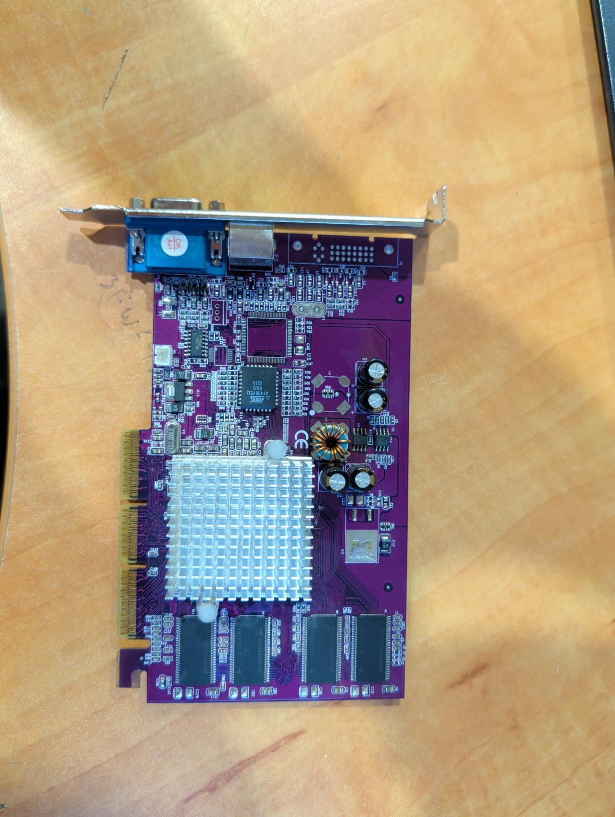 PNY GF4MX420AGP  Video Card  VCG4MX42APB TV- OUT  VGA-OUT 