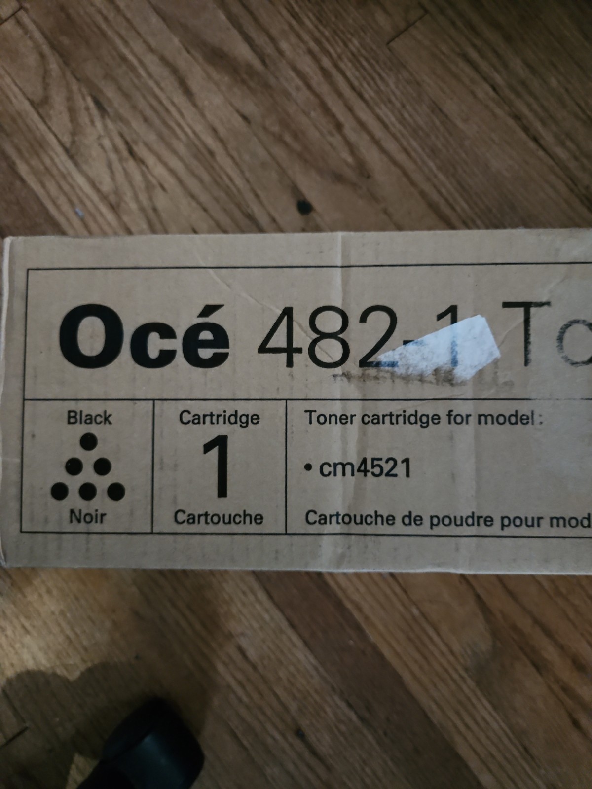 Oce Toner Cartridge Black 482-1 CM4521