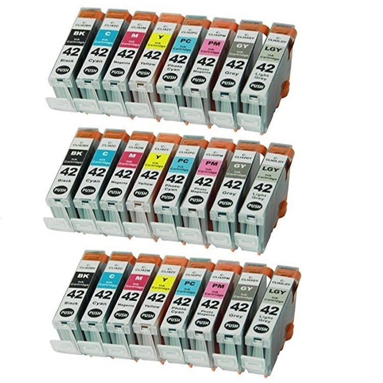24 Pack Compatible Ink Set for CLI-42 Pixma Professional Pro-100 Pro 100