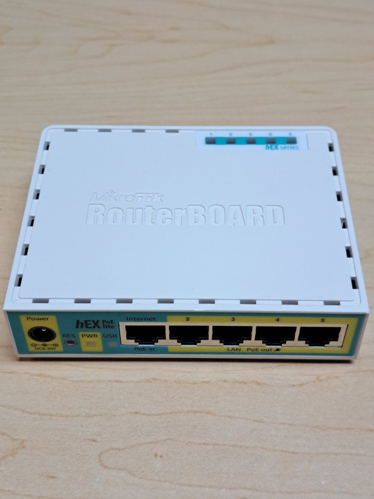 MikroTik RB750UPr2 hEX PoE lite 5-Port Ethernet Router