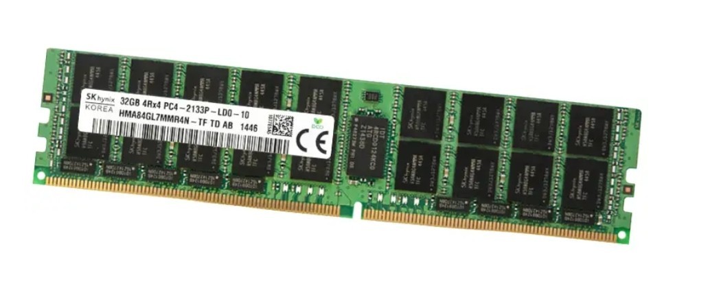 SK Hynix 32GB HMA84GL7MMR4N-TF PC4-2133P DDR4 RDIMM Server Memory