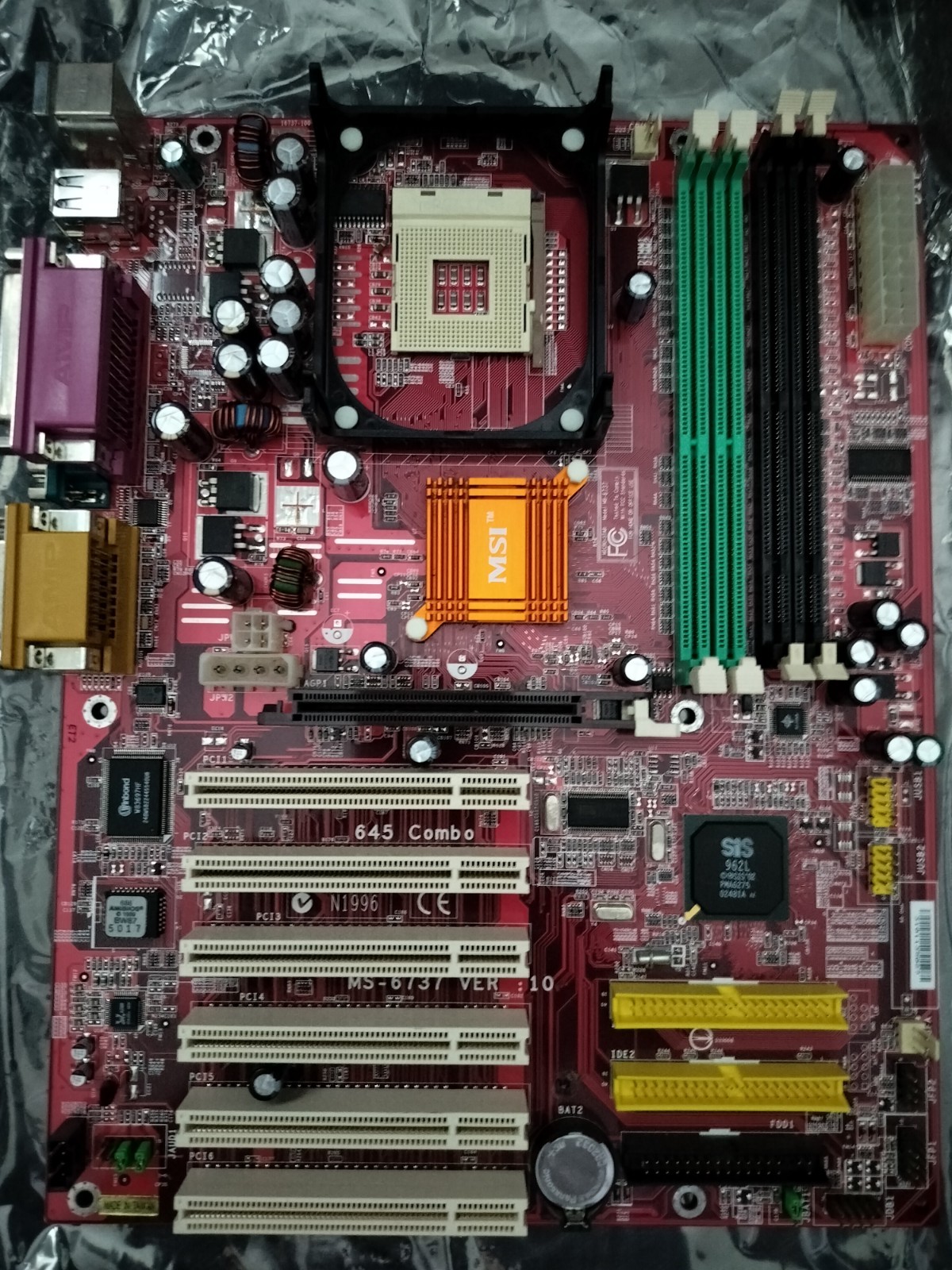 MSI ms-6737 ver: 10 motherboard