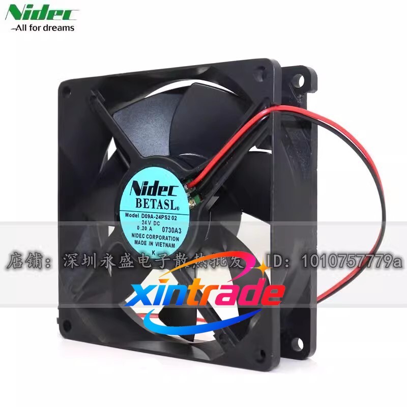 Nidec D09A-24PS2 02 24V 0.14A 9CM 9025 Inverter Cooling Fan