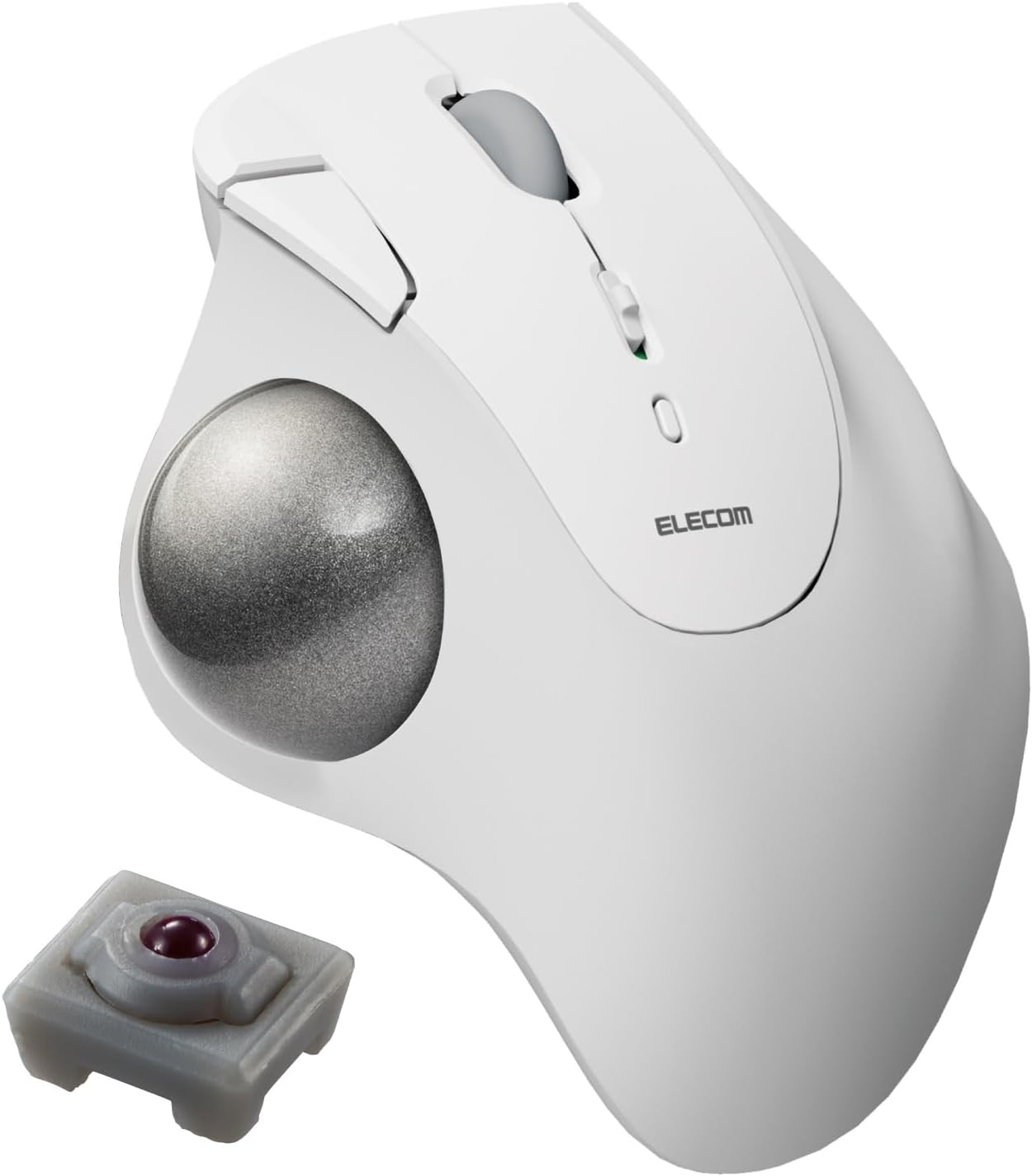 ELECOM Ergonomic Comfort Design Trackball IST Bluetooth 5.3  Smooth Tracking
