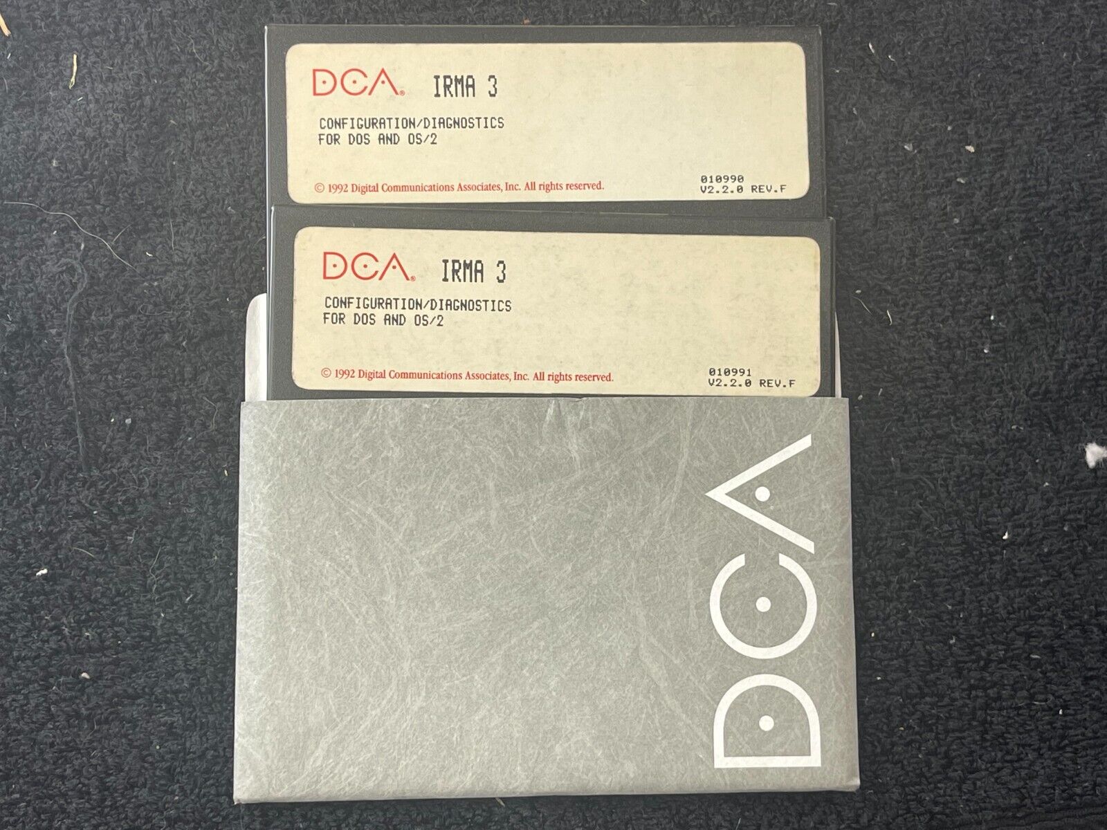 DCA IRMA 3 Configuration / Diagnostics for DOS and OS/2 Ver 2.28 - 5.25 Media