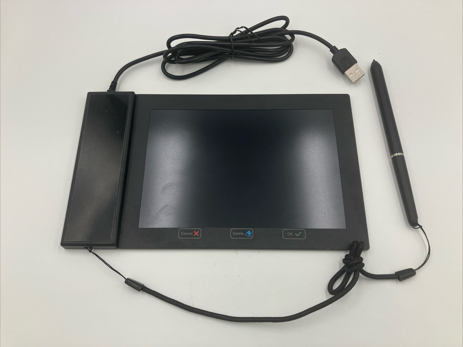 Signature Pad Epaper Signpad 6x4 Inch With Battery Free Stylus 