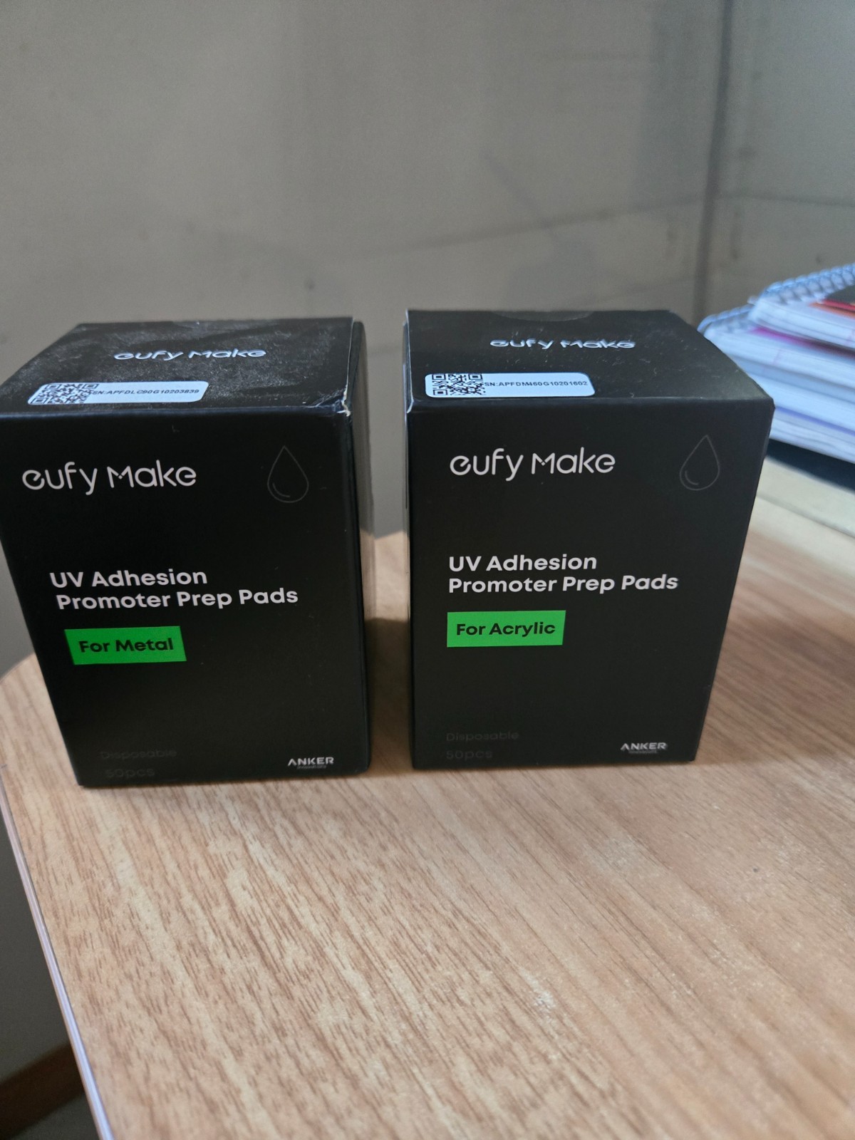 Eufy Make UV Adhesion Promoter Prep Pads | Adhesive pads for eufy make