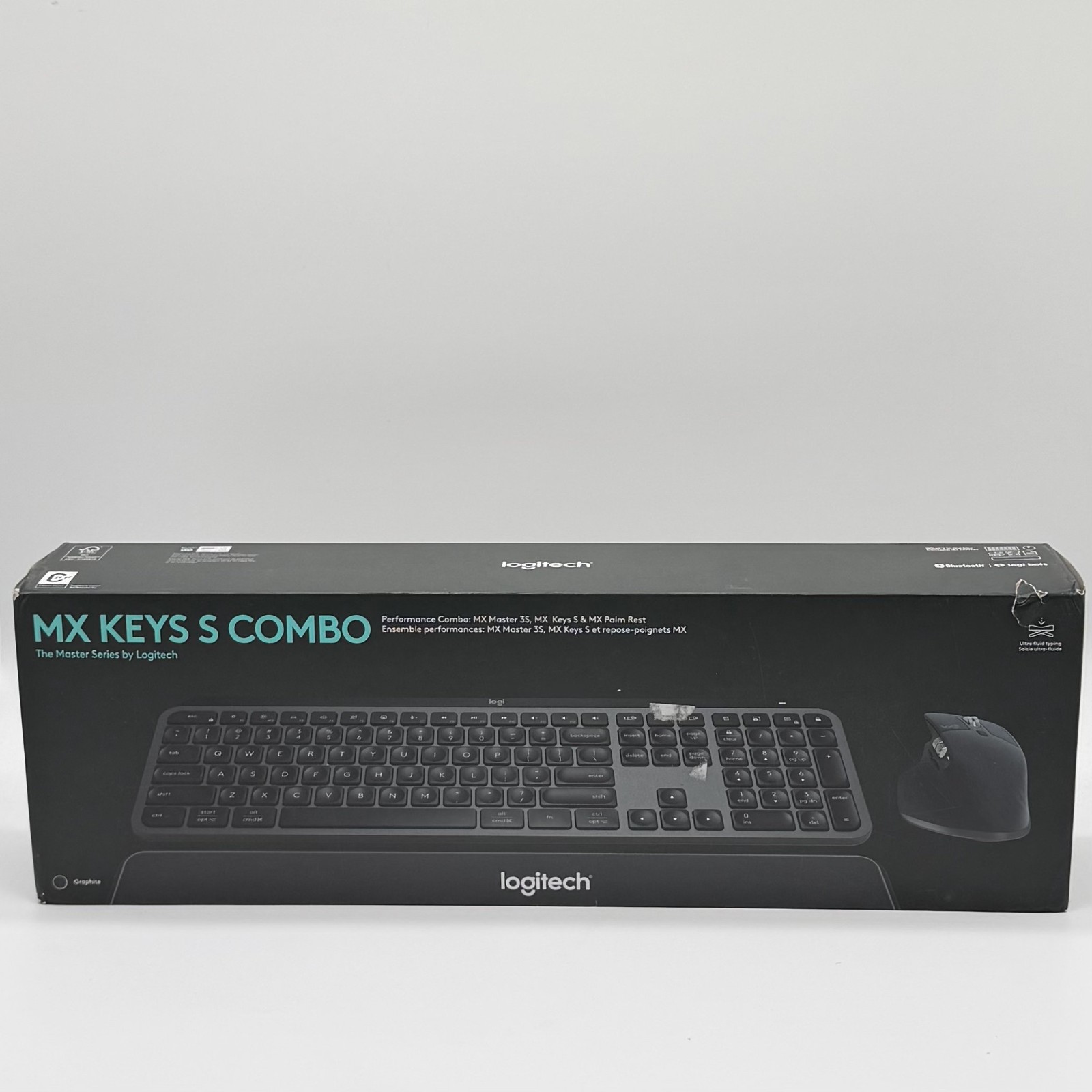 Logitech MX Keys S Combo Wireless Keyboard Mouse 920-011889 New