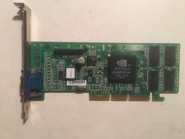 Nvidia 180-p0039-0000-c agp video card, dell 5f734 rev a00