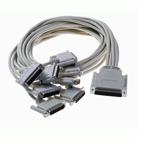 Brain Boxes Lynx Cable 78 Way D to 8x25 Pin DB-25