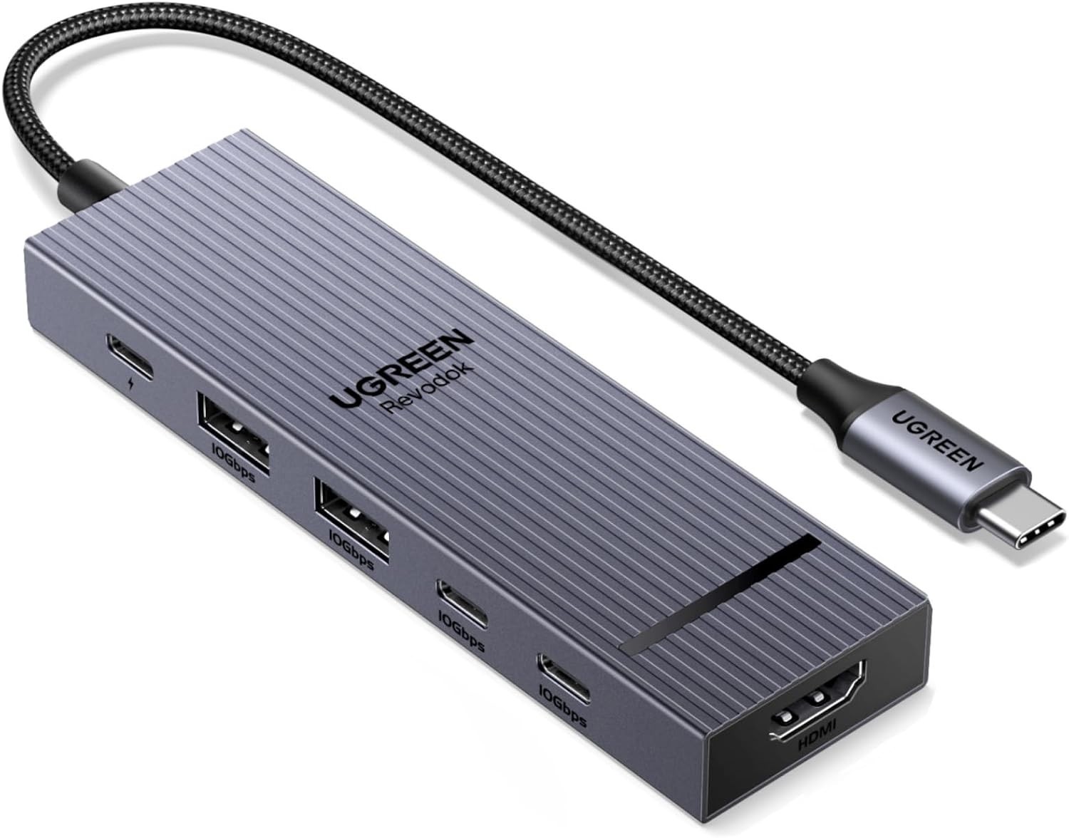 🔥 UGREEN Revodok Pro 6 in 1 USB C Hub 10Gbps 4K 60Hz HDMI 100W PD MacBook iPad