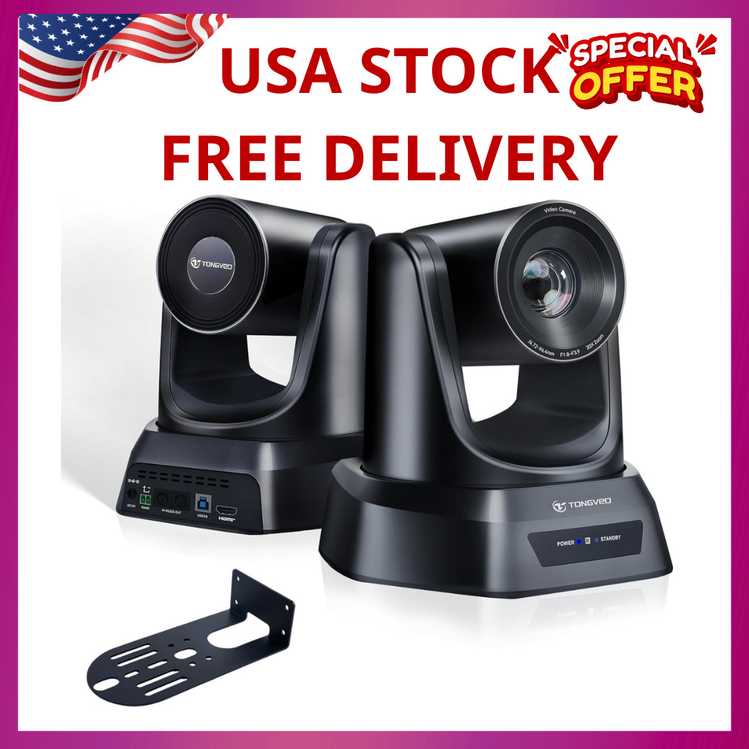 HDMI PTZ Camera 20X Optical Zoom Church Live Streaming USB 1080P 60fps Webcam