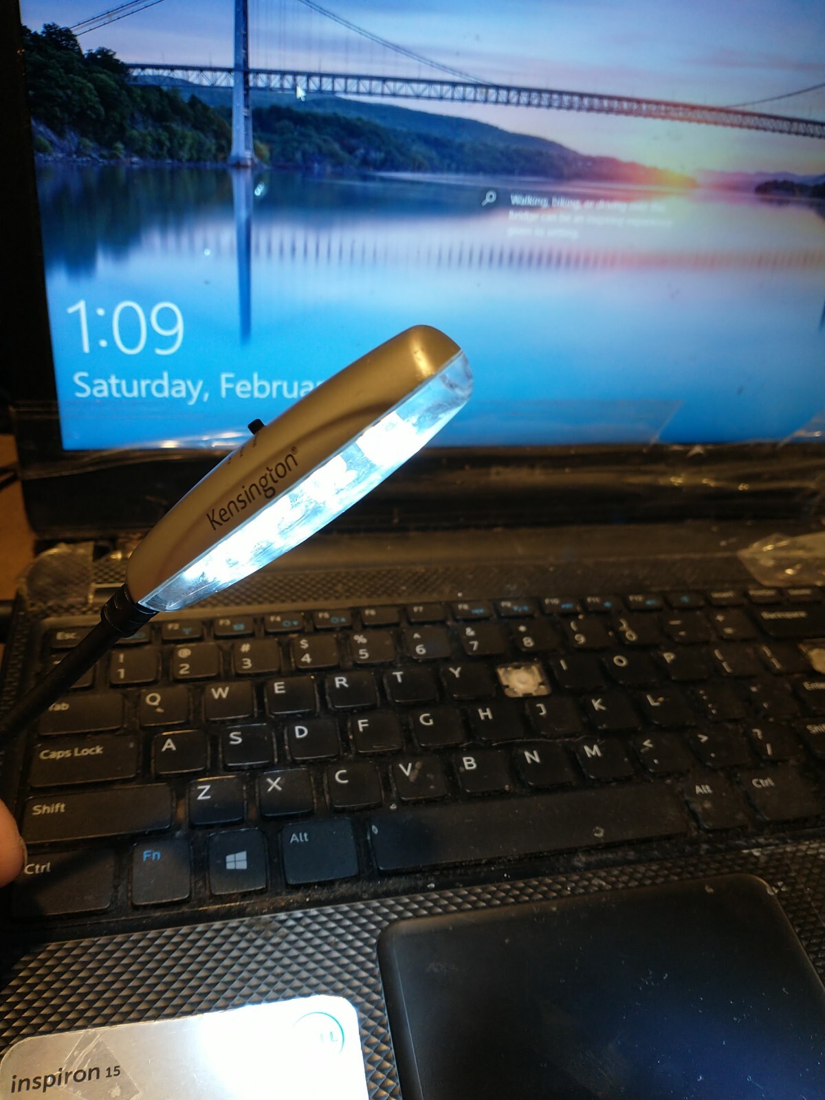 KENSINGTON FLYLIHGT  USB NOTEBOOK /LAPTOP LIGHT USB LIGHT  EXCELLENT CONDITION 