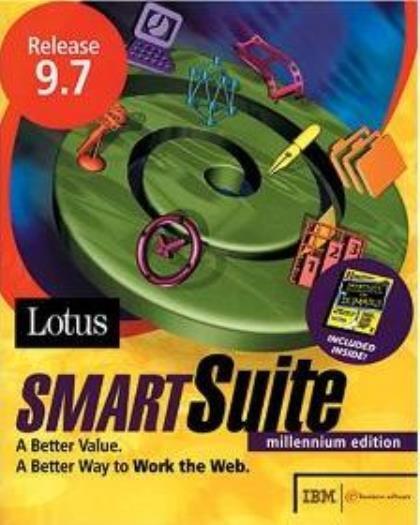 Lotus SmartSuite 9.7 PC CD 1-2-3 spreadsheet database word processor graphics +
