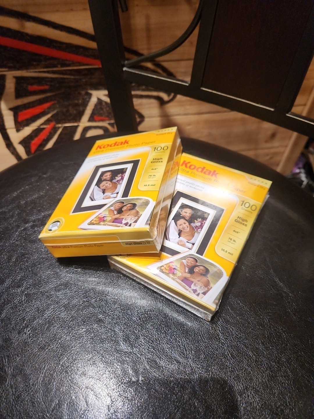 Kodak Ultra Premium Photo Paper 4X6 High Gloss 76 LB 10.5 Mil 2 Brand New Boxes
